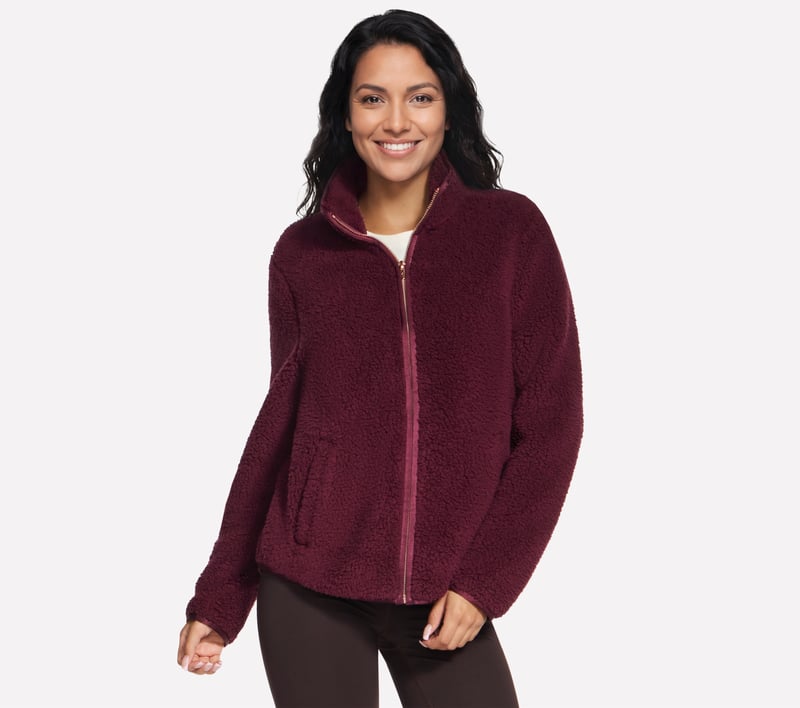 Skech-Sherpa Jacket, ROT / ROSA, fullimage number 0