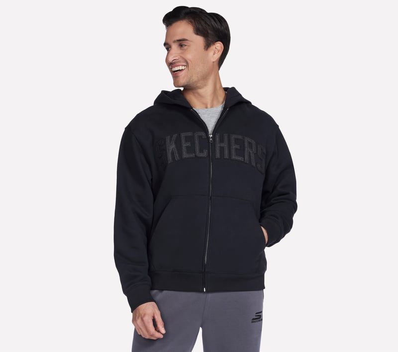 Max Soft Full Zip Hoodie, BLACK, fullimage number 0