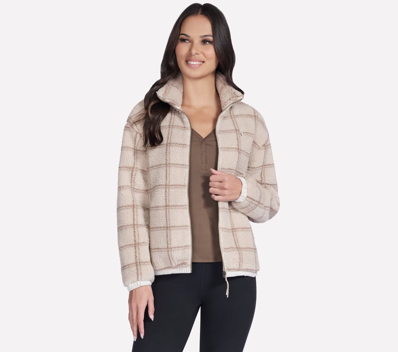 On-the-GO Glacial Full Zip Sherpa Jacket, LIGHT TAN, fullimage number 0