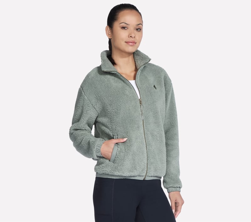 On-the-GO Glacial Full Zip Sherpa Jacket, TPOL, fullimage number 0