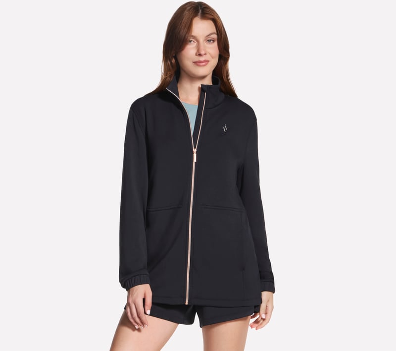 SKECHLUXE Elevate Tunic Jacket, BLACK, fullimage number 0