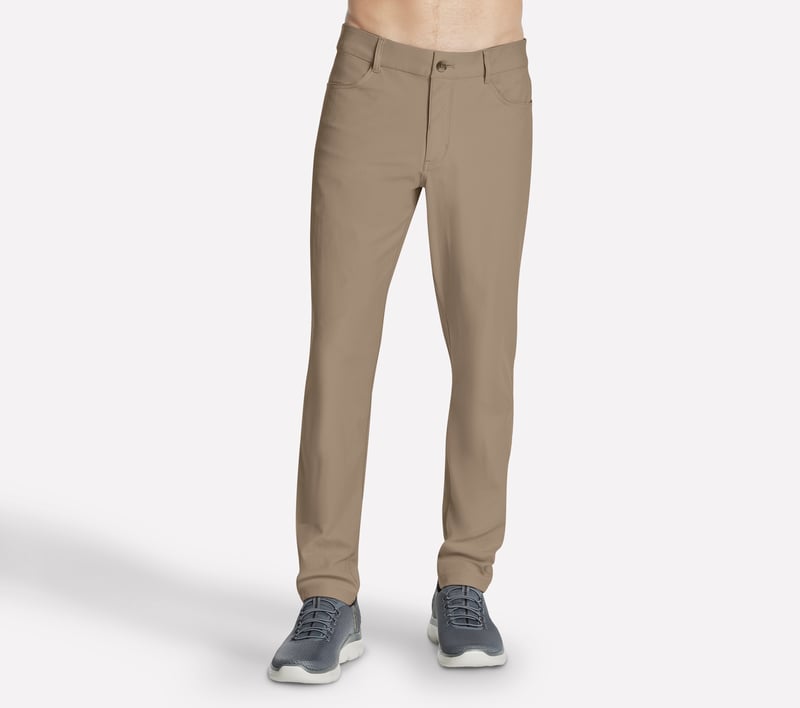 GO WALK Premium 5 Pocket Pant, NATURAL, fullimage number 0
