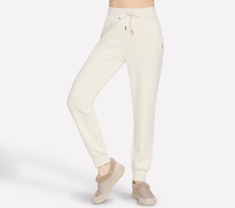 Cozy Luxe Jogger, OFF WHITE / MAUVE, fullimage number 0