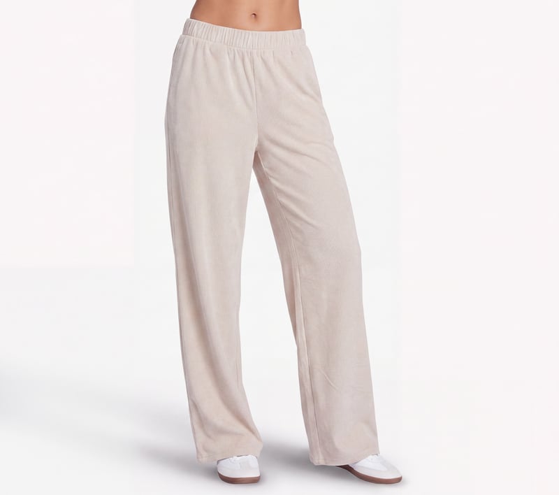Cozy Luxe Velour Pant, BEIGE, fullimage number 0