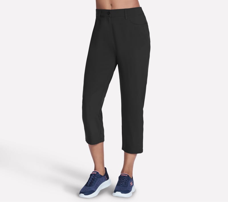 Skechers Fairway Midcalf 5 Pocket Pant, BLACK, fullimage number 0