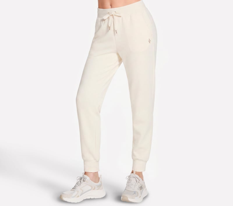 Skechers Slip-ins Cozy Luxe Pant, OFF WHITE / MAUVE, fullimage number 0
