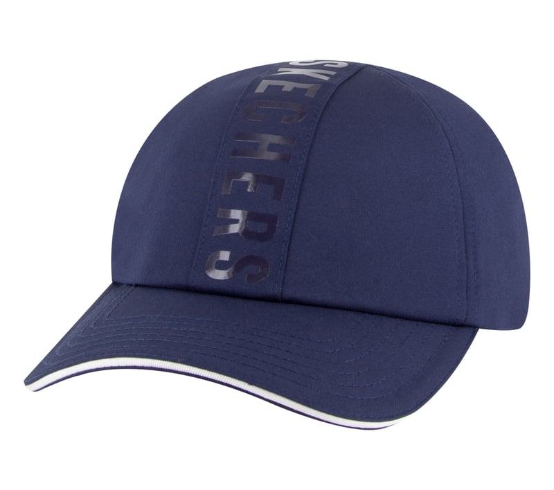 Wrap Logo Baseball Hat, NAVY, fullimage number 0