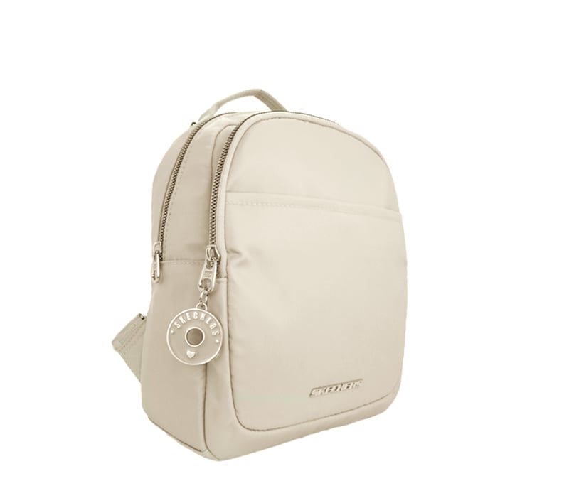 beige leather mini backpack Stylish Women's Purse Soft Leather Backpacks  igemstonejewelry go shopping Beige Mini Backpack