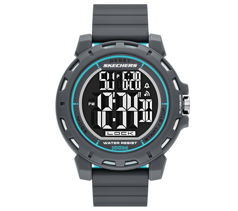 Skechers Slip-ins: Newkirk Watch, GRAY / BLUE, fullimage number 0