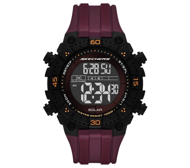 Solar Digital Watch, VIOLETTE, fullimage number 0