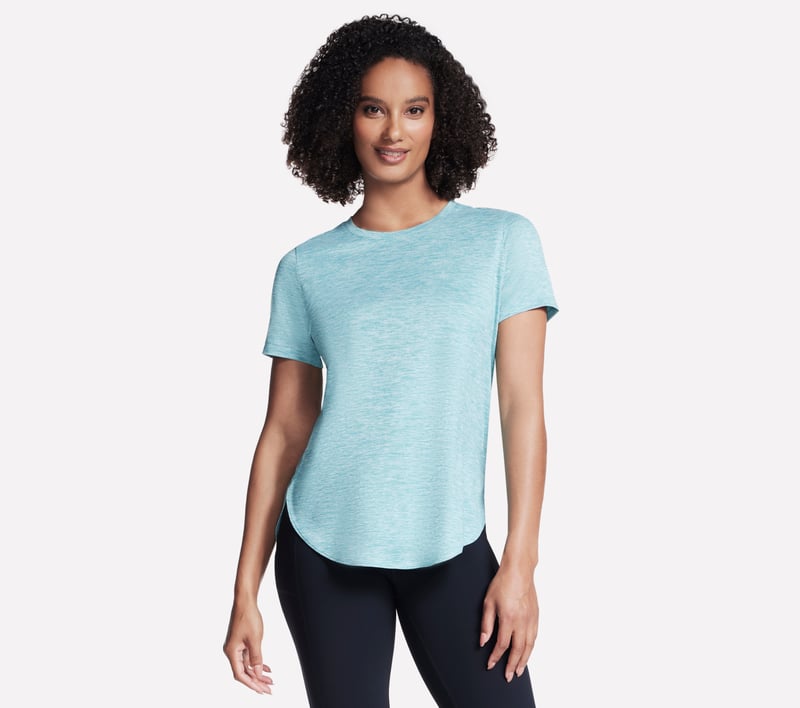 GO DRI Swift Tunic Tee, NAVY / GREEN, fullimage number 0