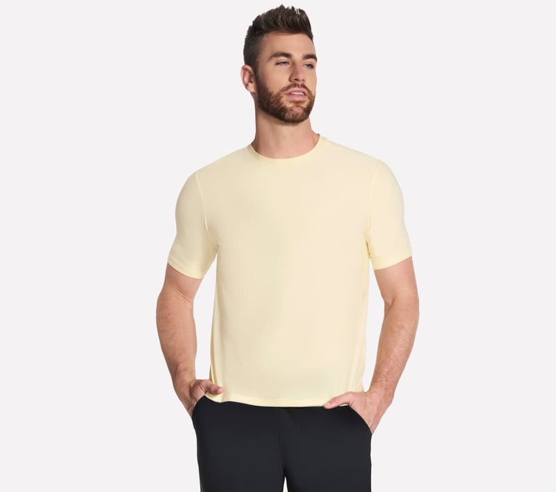GO DRI All Day Tee, YELLOW / TURQUOISE, fullimage number 0