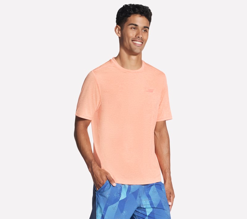 Performance Charge Tee, WHITE / PINK / ORANGE, fullimage number 0