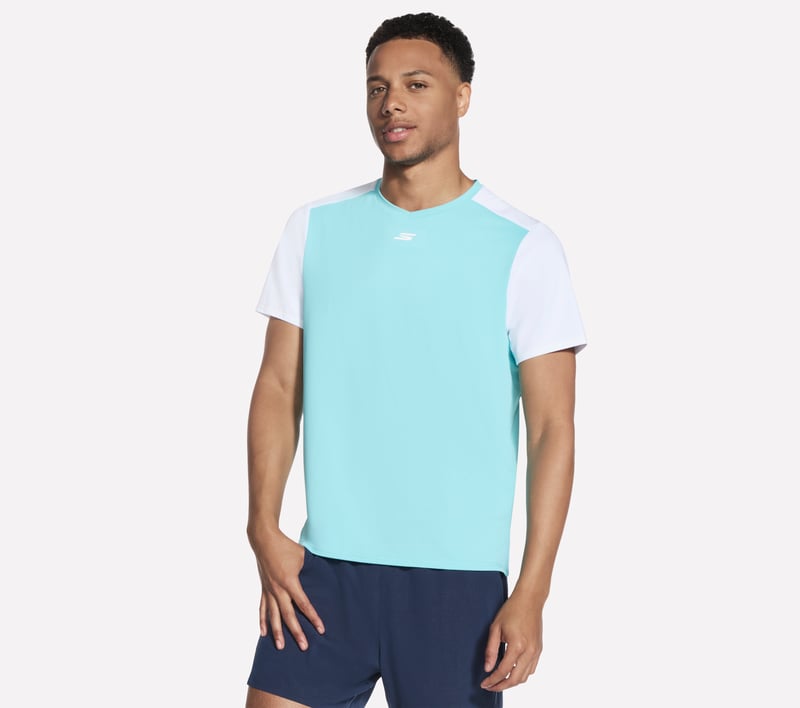 Pace Tee, TURQUOISE / LAVENDER, fullimage number 0