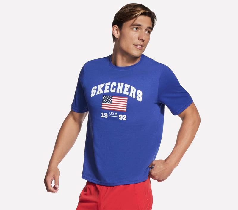 Skechers Allegiance Tee, BLU, fullimage number 0