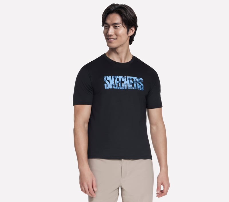 Skechers Motivate Tee, BLACK, fullimage number 0
