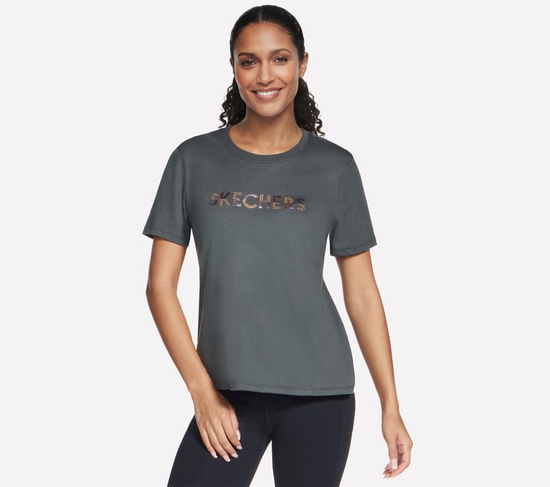 Dazzle Tee, VERT / NOIR, fullimage number 0