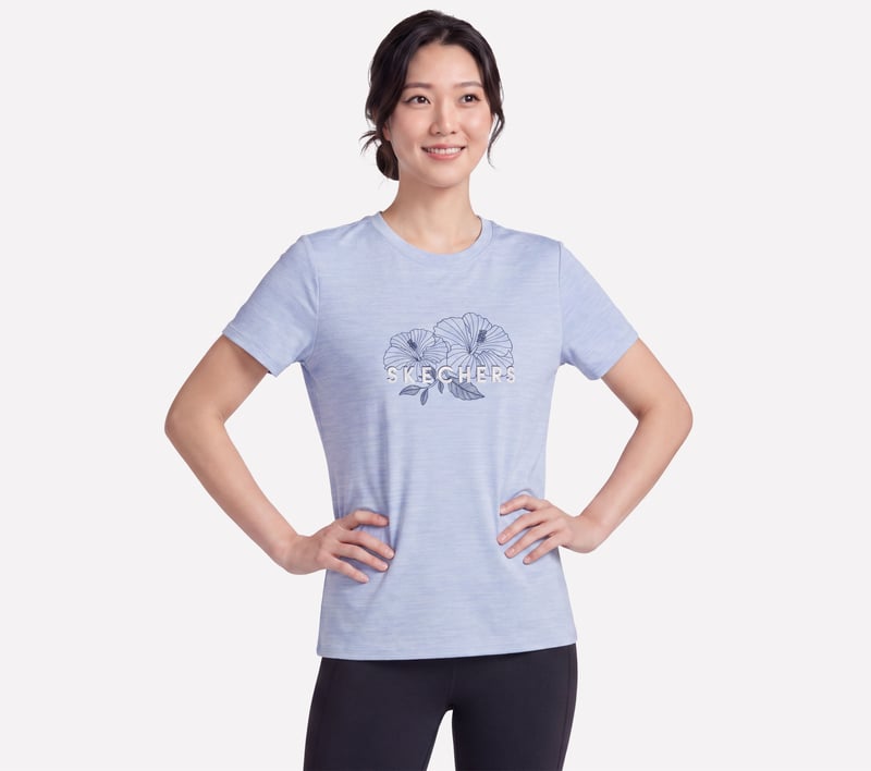 GO DRI Brisk Graphic Tee, BLACK / GUNMETAL / BLUE, fullimage number 0