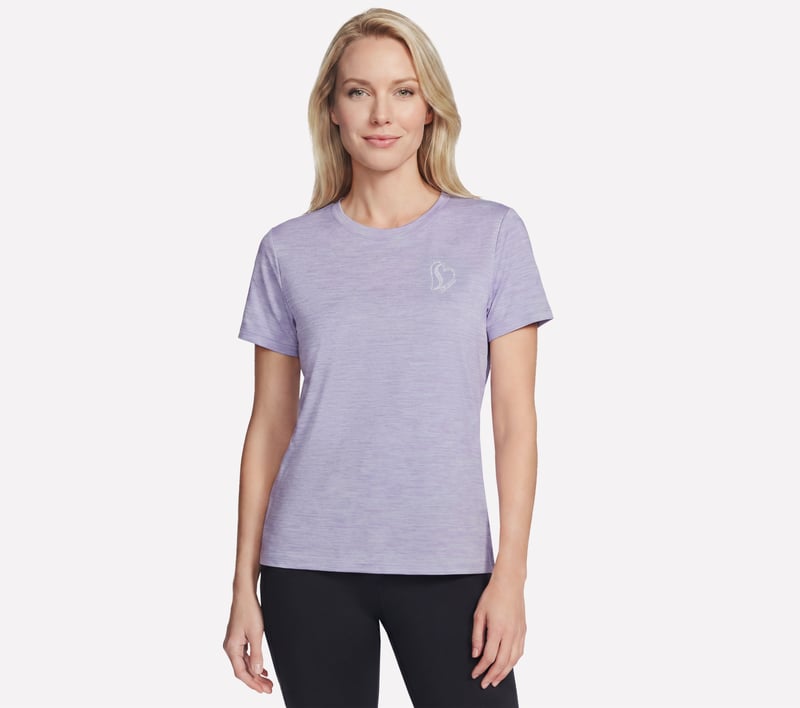 GO DRI Brisk Graphic Tee, LAVENDER / PINK, fullimage number 0