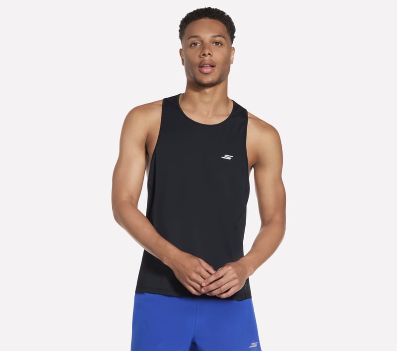 Skechers GoRun Vapor Singlet, BLACK, fullimage number 0