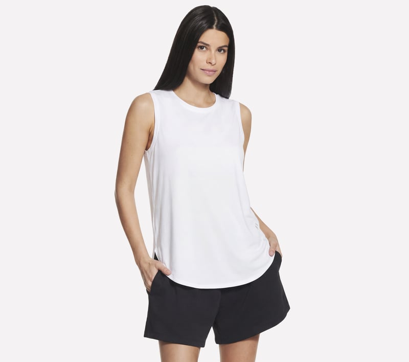 GO DRI Swift Tunic Tank, WHITE, fullimage number 0
