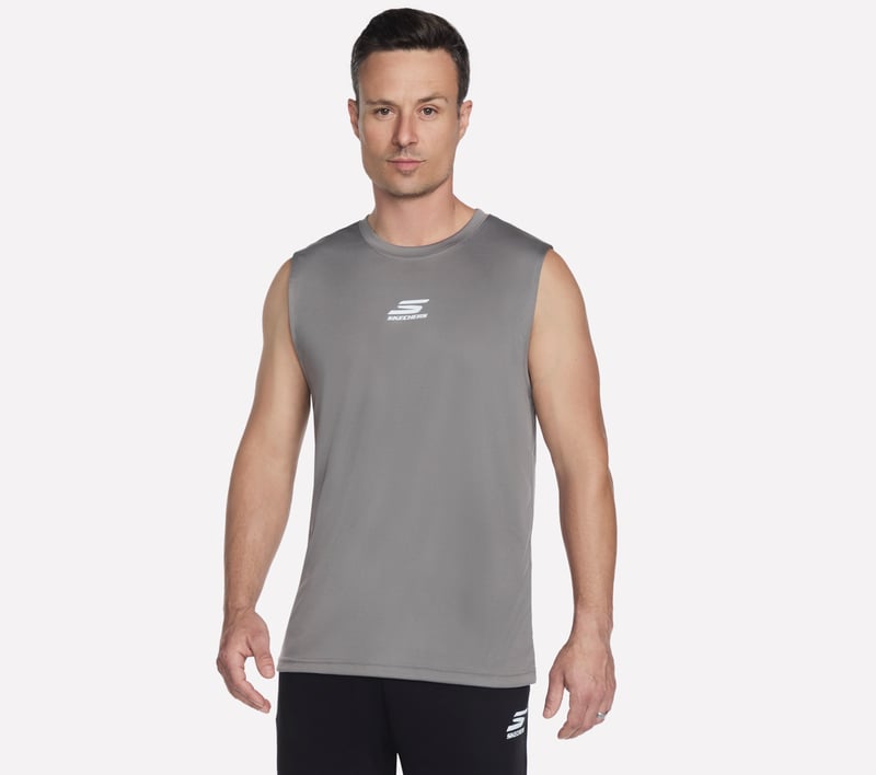 Performance Tank, BLACK / CHARCOAL, fullimage number 0