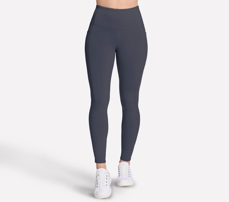Skechers GO WALK HW Legging, BLACK / CHARCOAL, fullimage number 0