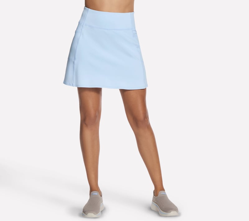 Skechers GO FLEX Skort, SIL / WHITE / BLUE, fullimage number 0