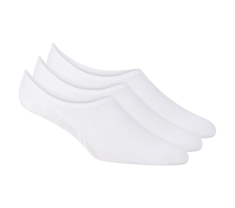 5 Pack Microfiber Liner Socks, WHITE, fullimage number 0