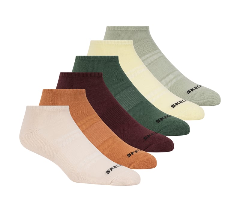 6 Pack Core Low Cut Large Socks, NATURAL / TAN, fullimage number 0