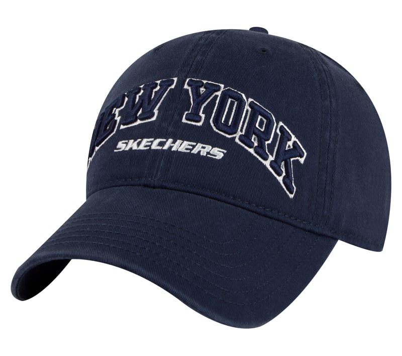 New York Baseball Hat, CHARCOAL / NAVY, fullimage number 0