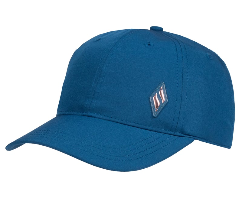 Skech-Shine Diamond Patch Hat, WHITE / NAVY, fullimage number 0