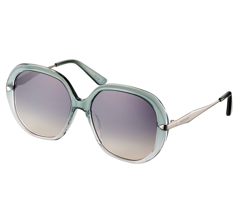 Butterfly Crystal Sunglasses, TURQUOISE, fullimage number 0