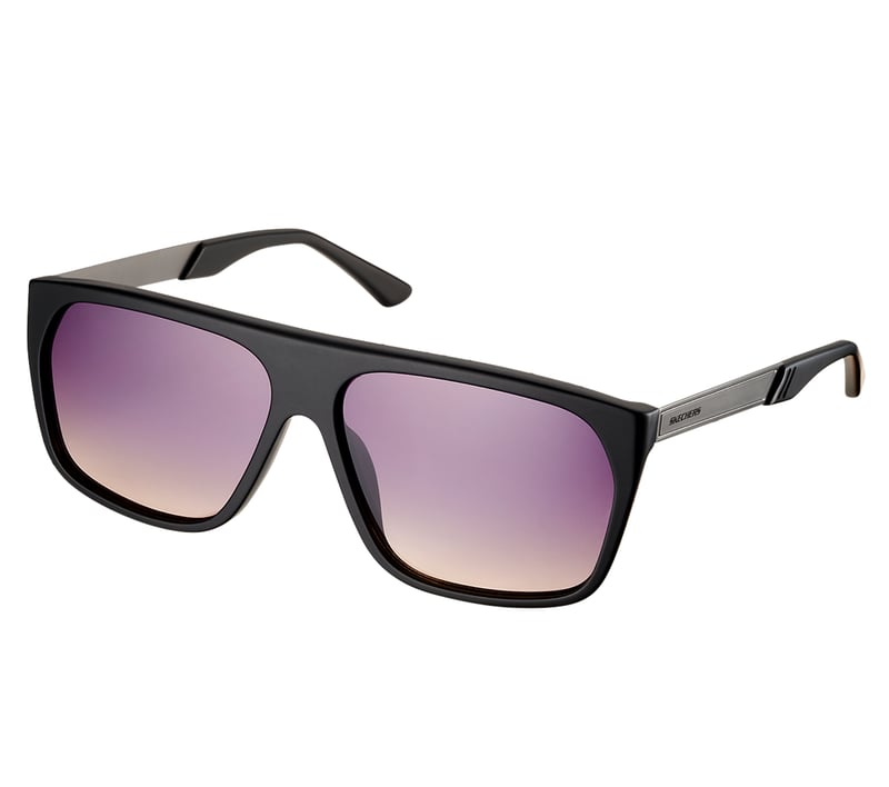 Square Soft Touch Sunglasses, SCHWARZ, fullimage number 0