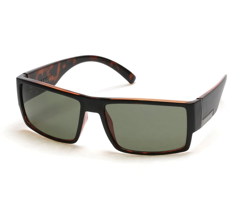 Matte Rectangle Sunglasses, BLACK, fullimage number 0