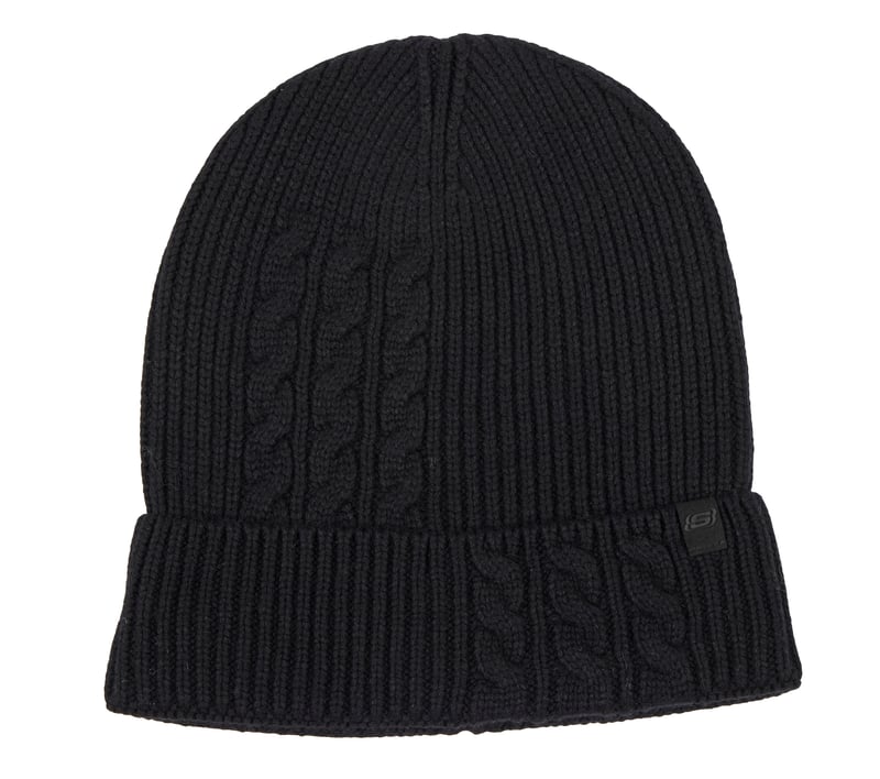 Mix Rib Beanie, BLACK, fullimage number 0