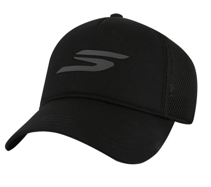 Skechers Free-Run Trucker Hat, BLACK, fullimage number 0