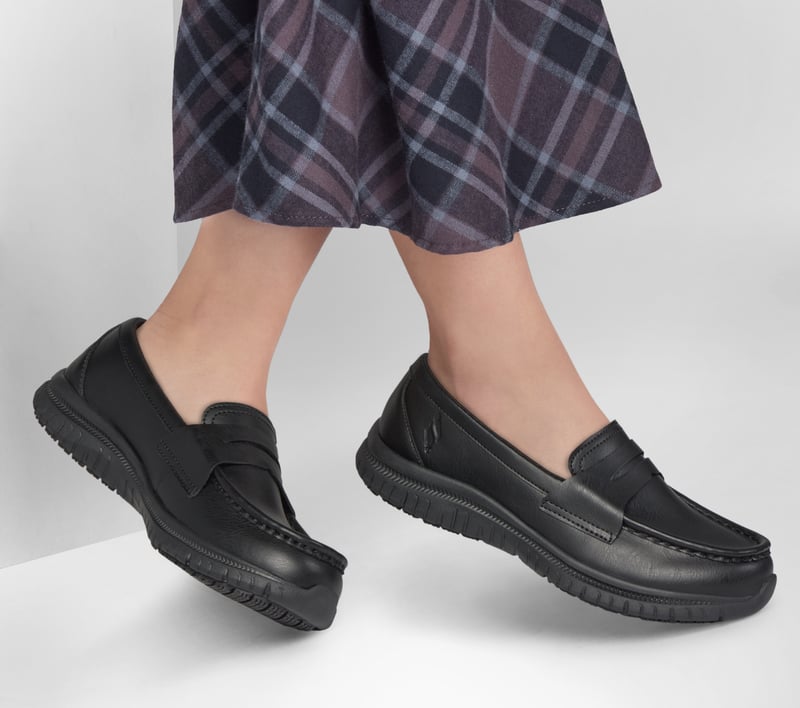 ワーク スリップレジスタント：スケッチャーズ バーチュー - ザーロ