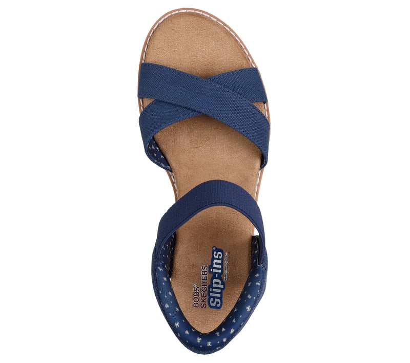3/3まで値下げINSCRIRE ベスト36 Skechers Slip-ins: BOBS Desert Kiss - Golden Lily - NAVY