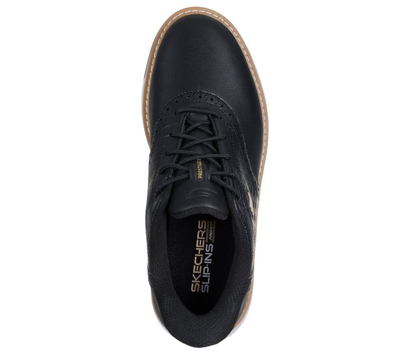 Skechers Slip-ins Waterproof: GO GOLF Prestige SL - BLACK / GOLD