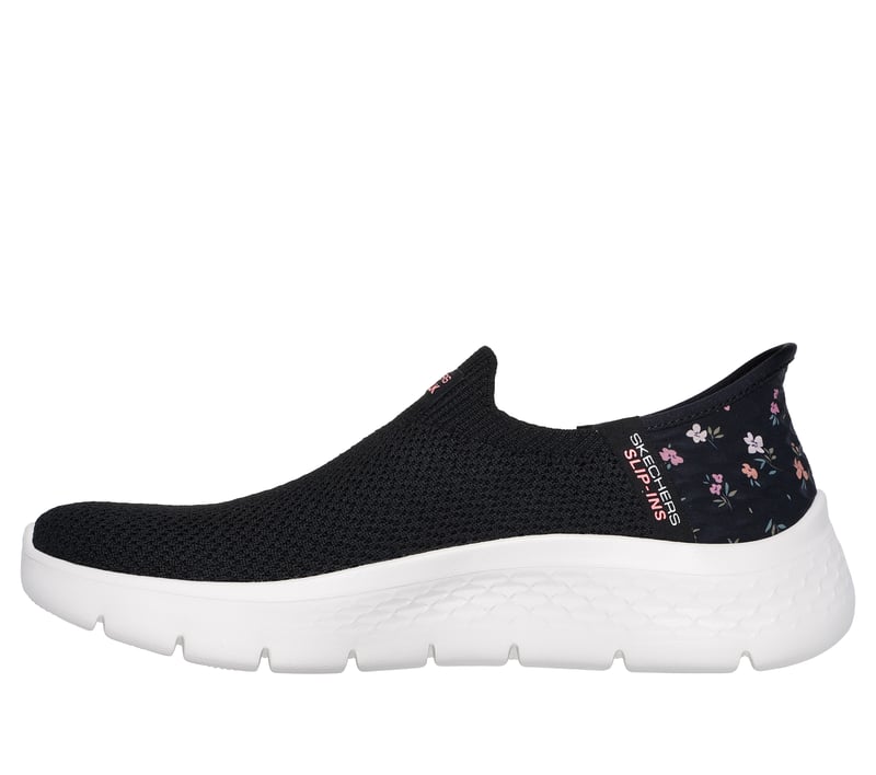 新品未使用　スケッチャーズ　go walk flex 26cm 黒　ピンク WMNS) Skechers Go Walk Flex 'Alani - Black Hot Pink' 124952-BKHP