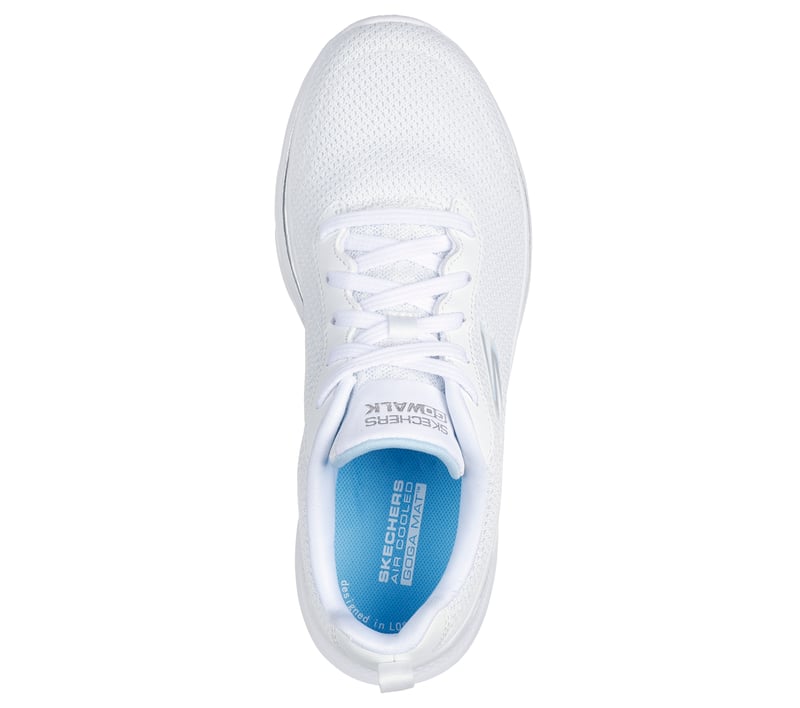 SKECHERS サイズ24(38) GOrun 7 ホワイト シューズ スケッチャーズ ゴーウォーク 7 - クリア パス | SKECHERS JP
