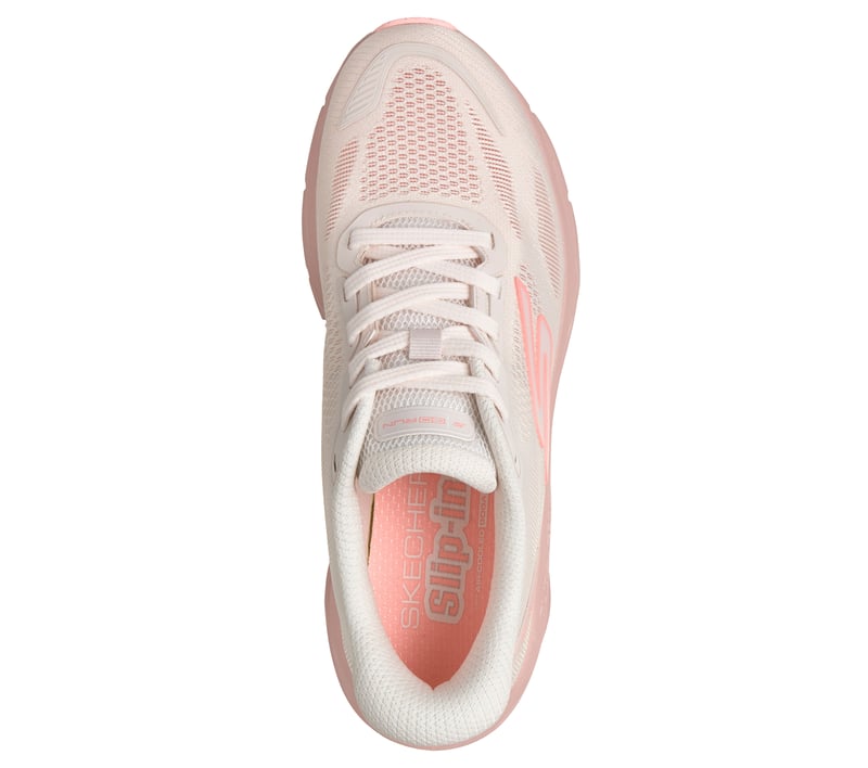steps 　プロファイルウレタンシングル2枚　ピンク・ベージュ Skechers Slip-ins: Glide-Step Vortex - Rapid Edge