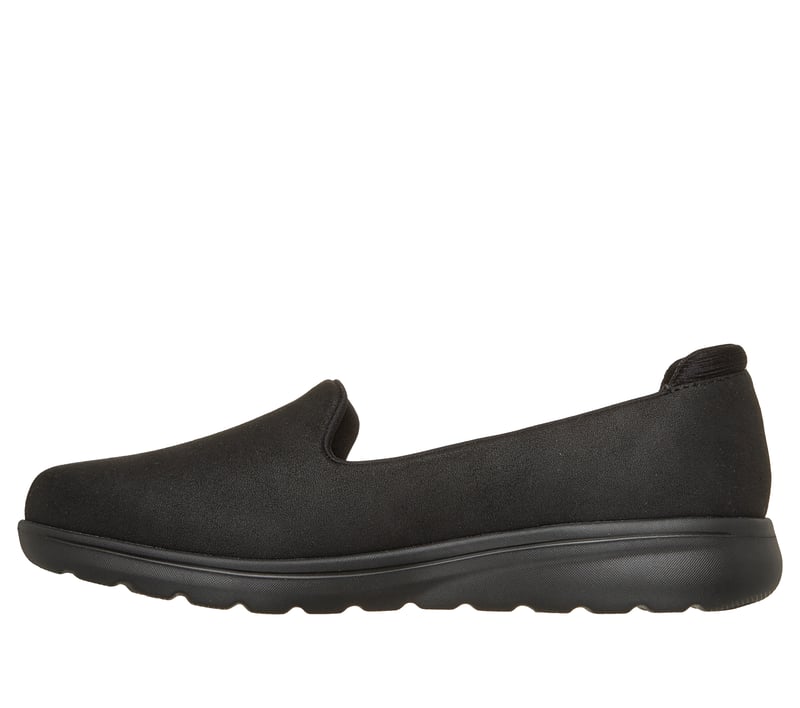 SKECHERS Air-Cooled Arch Fit フラットシューズ黒23 Relaxed Fit: Arch Fit N-Joy Lite - Allegra