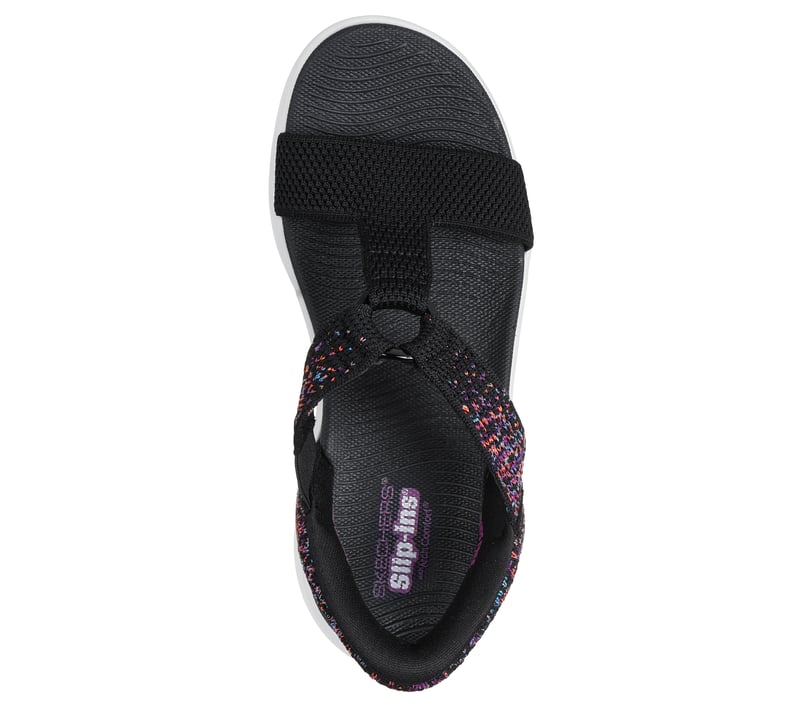 Skechers Slip-ins: GO WALK Massage Fit Sandal - Confetti Sky