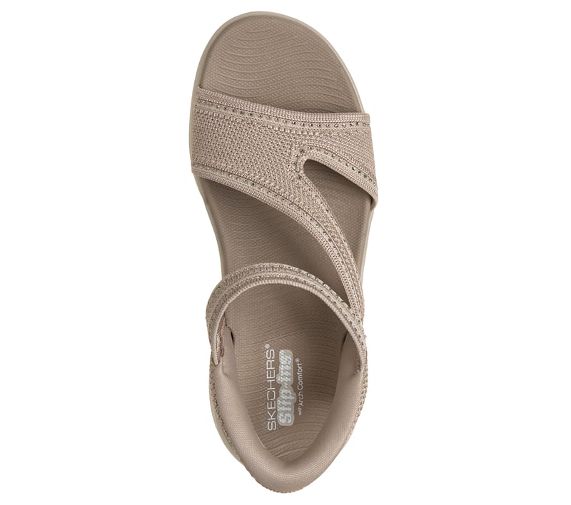 Skechers Slip-ins: GO WALK Massage Fit Sandal - Elise