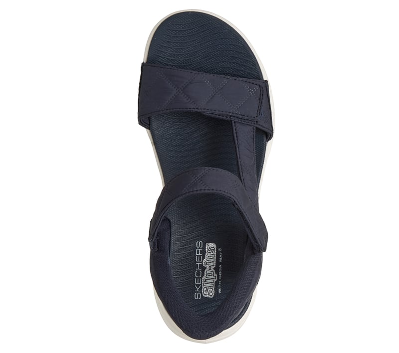 Skechers Slip-ins: GO WALK Glide-Step 2.0 Sandal - Cozy Fit Jada