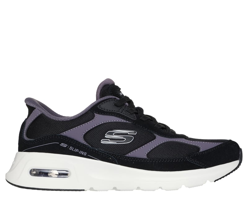 あSP4 Skechers Slip-ins: Skech-Air Court - Retro Wave - BLACK