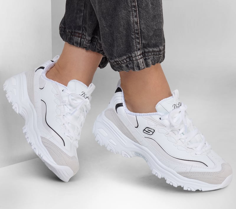 新品 SKECHERS D'Lites スニーカー ホワイト D'Lites - New Heat