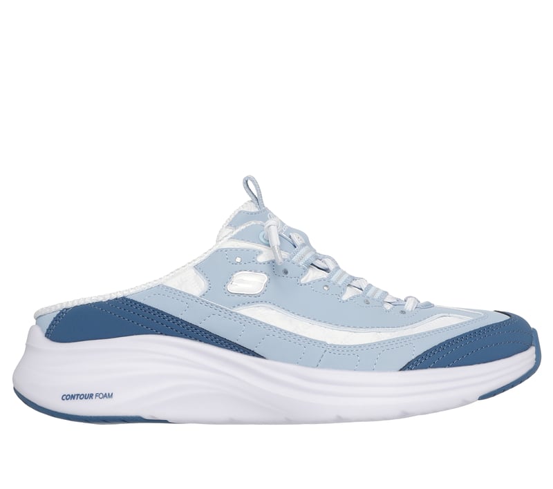 (取寄) スケッチャーズ レディース コンツアー フォーム コージー フィット ビンテージ ドリーム SKECHERS women Contour Foam Cozy Fit Vintage Dream Light Blue Contour Foam - Cozy Fit Vintage Dream - LIGHT BLUE